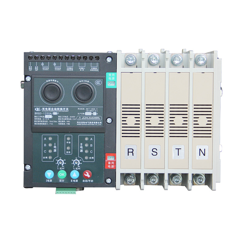 BKQ3-SA/S系列三段位PC級雙電源自動轉換開關